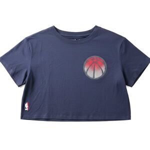 NWT Women’s NBA Cropped T-Shirt – Navy – Size women's XL
